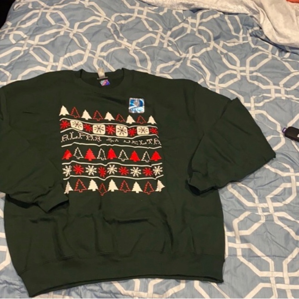 Alpha Xi delta crew neck